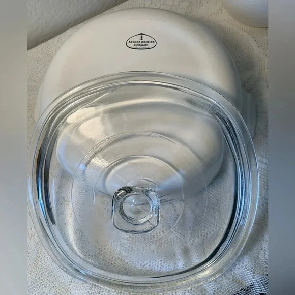 Anchor Hocking Wheat 1 QT Covered Casserole Vintage Beautiful - Picture 3 of 5